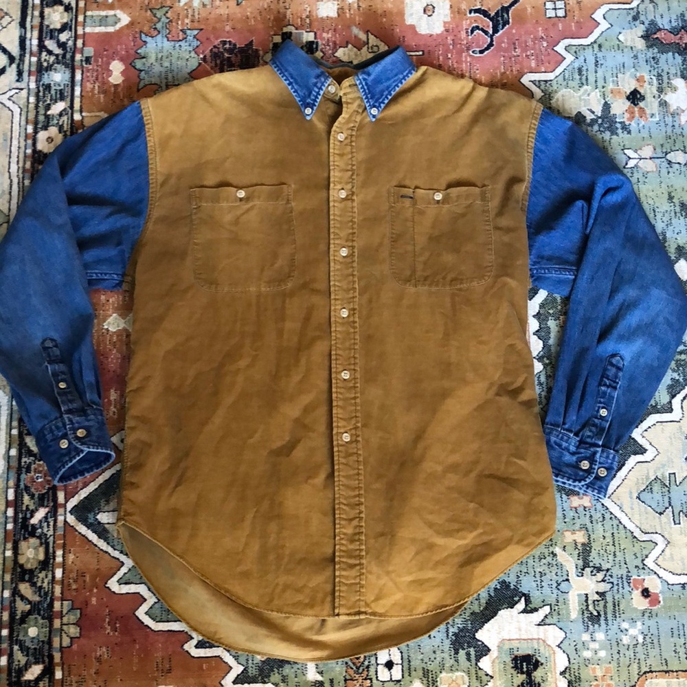 ~VINTAGE~ Guess Shirt/ Jacket (Men’s Size L)
